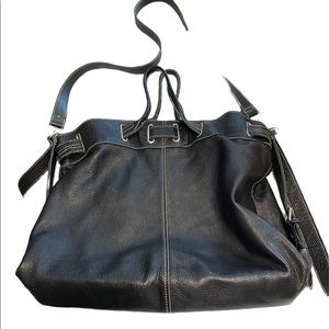 Aqua Madonna Leather Bag